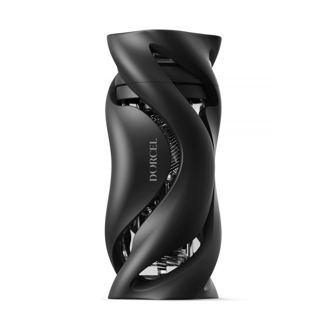 Masturbator Deep Blow, TPE, Negru, 20 cm in SexShop KUR Romania