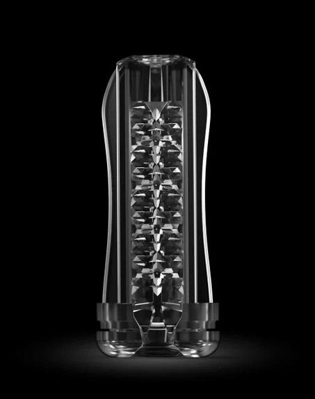 Masturbator Deep Blow Extrem, TPE, Transparent, 16.4 cm