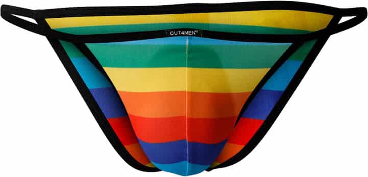 Bikini Cut4Men Rainbow, Mix Culori, L, #3, Erotic24.ro