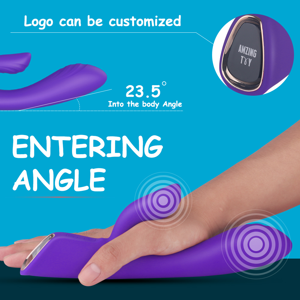 Vibrator Iepuras Ruffy Heating&Vibrations Silicon USB Mov Guilty Toys, Nr. 5, Erotic24.ro