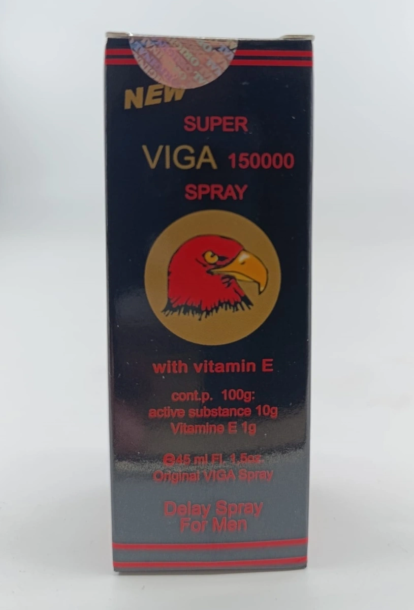 Spray Super Viga 150000 pentru Intarzierea Ejacularii, Negru, 45 ml, #3, Erotic24.ro