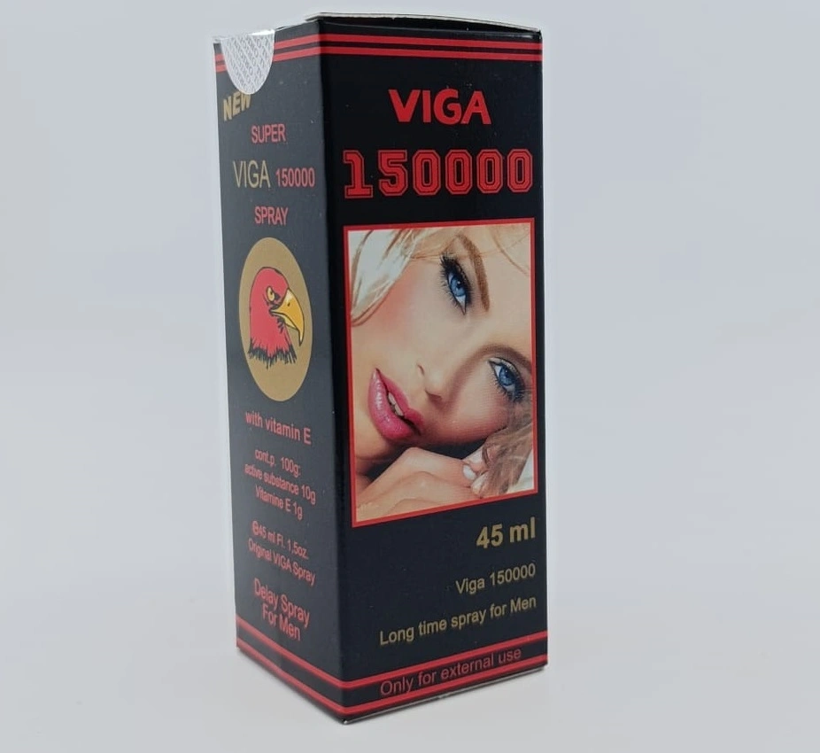 Spray Super Viga 150000 pentru Intarzierea Ejacularii, Negru, 45 ml, #2, Erotic24.ro