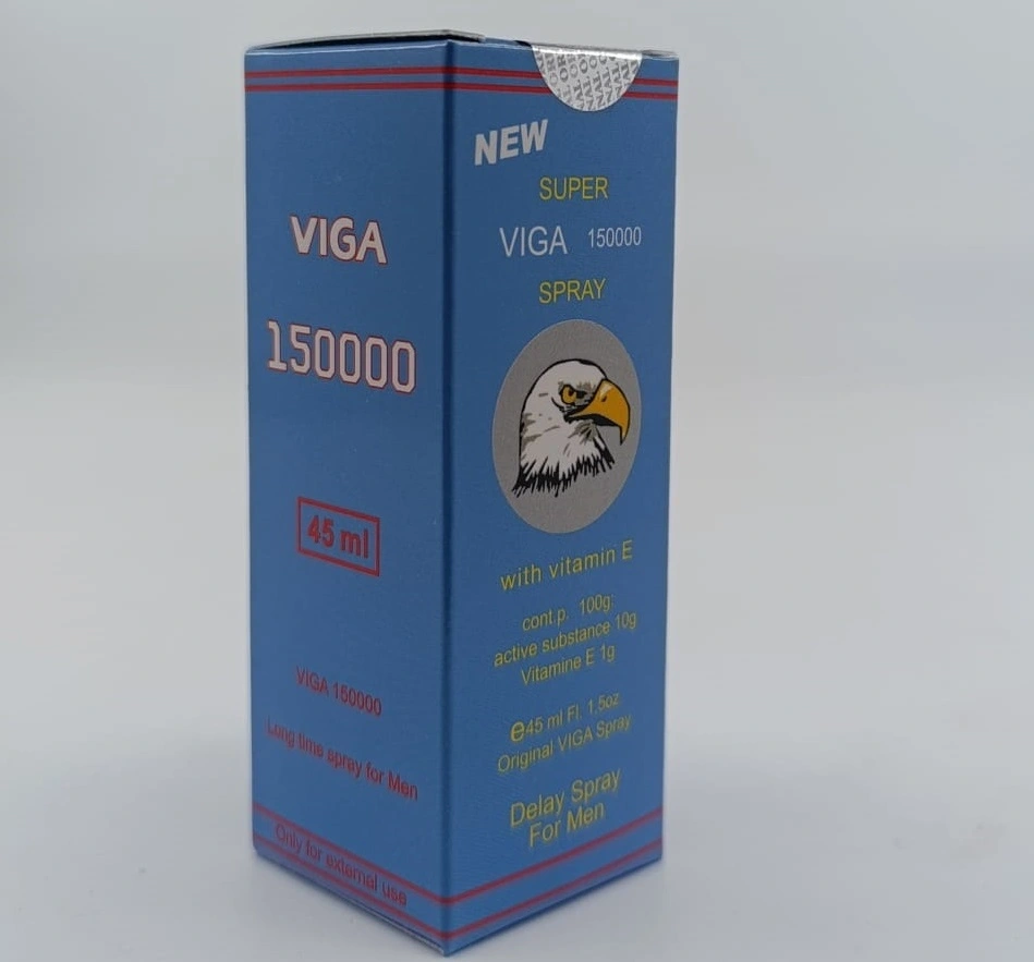 Spray Super Viga 150000 pentru Intarzierea Ejacularii, Albastru, 45 ml, #2, Erotic24.ro