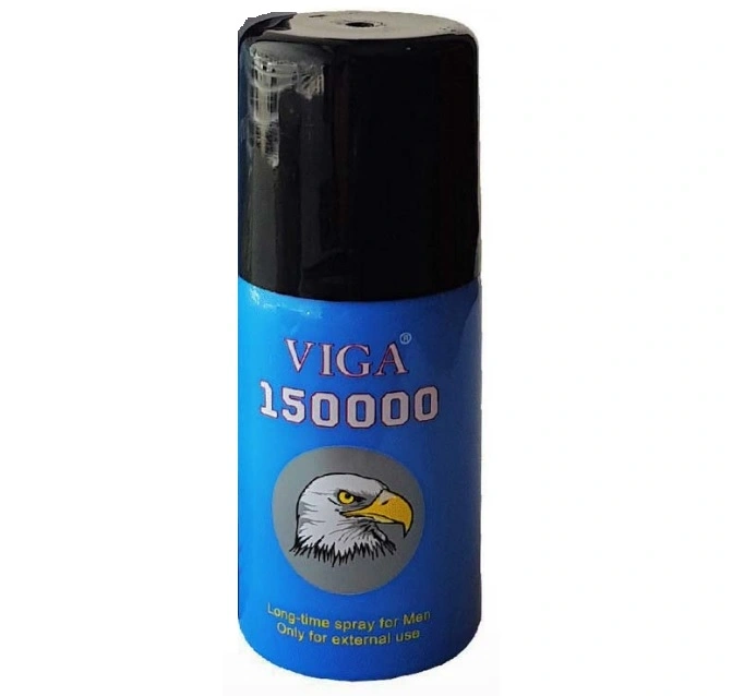 Spray Super Viga 150000 pentru Intarzierea Ejacularii, Albastru, 45 ml