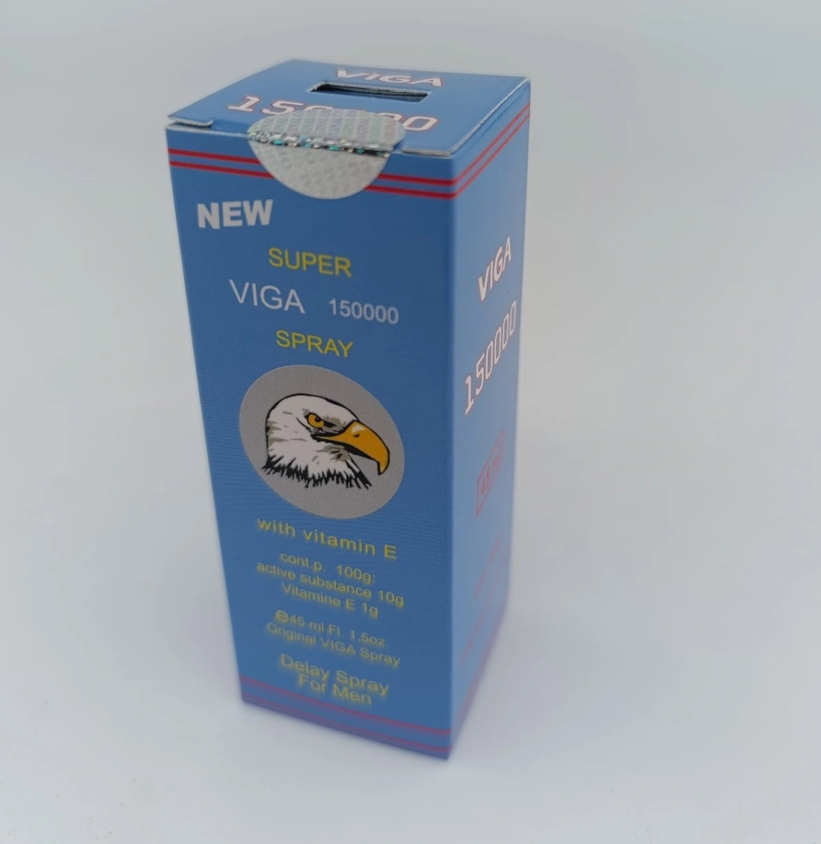 Spray Super Viga 150000 pentru Intarzierea Ejacularii, Albastru, 45 ml, #4, Erotic24.ro