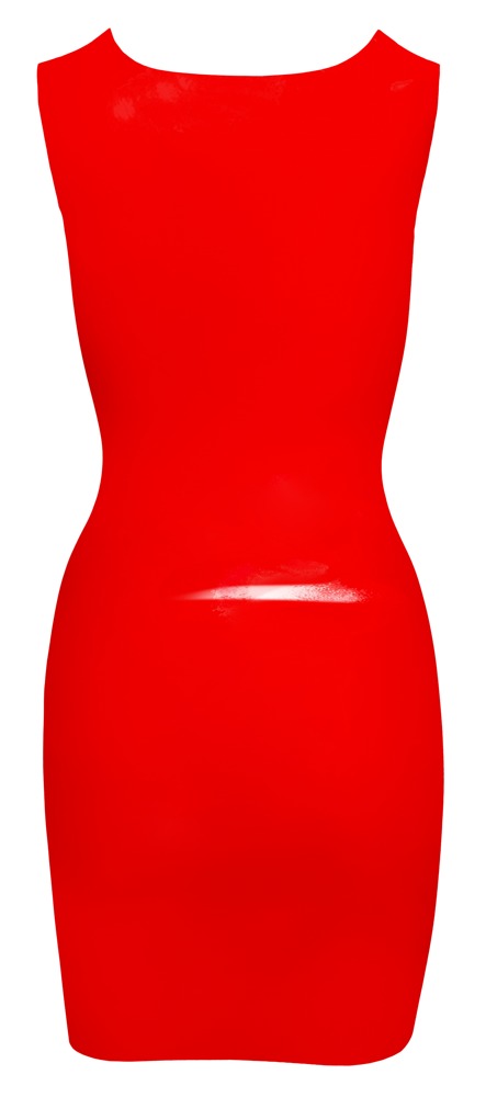 Rochie Mini din Latex, Rosu, S, #5, Erotic24.ro
