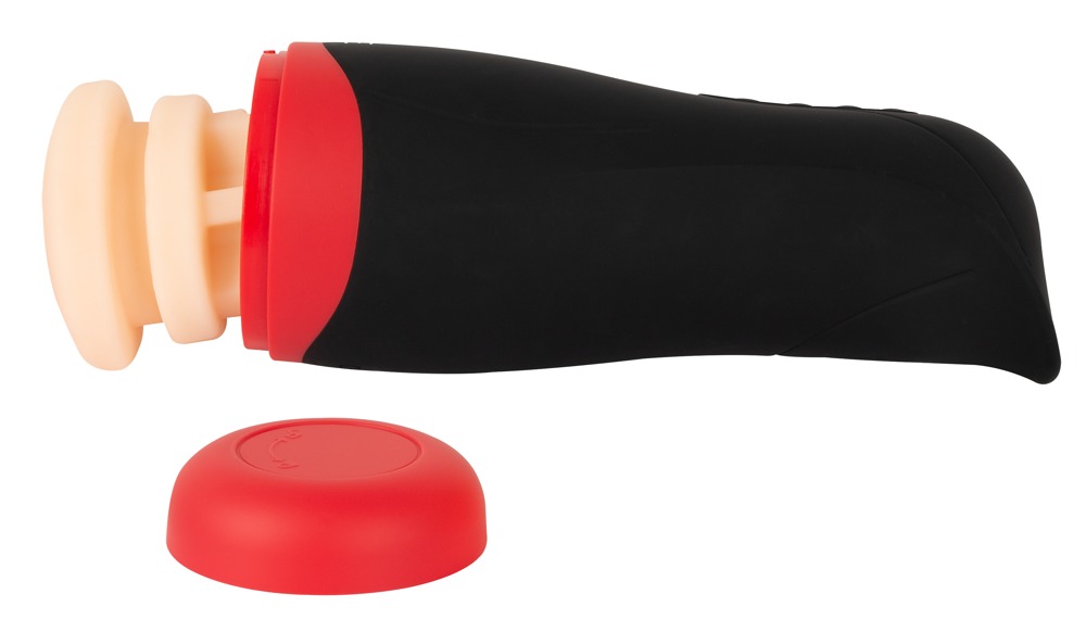 Masturbator Wyne 01, Vibration, Sucking, Warming, TPE, Natural, 26.5 cm, #5, Erotic24.ro