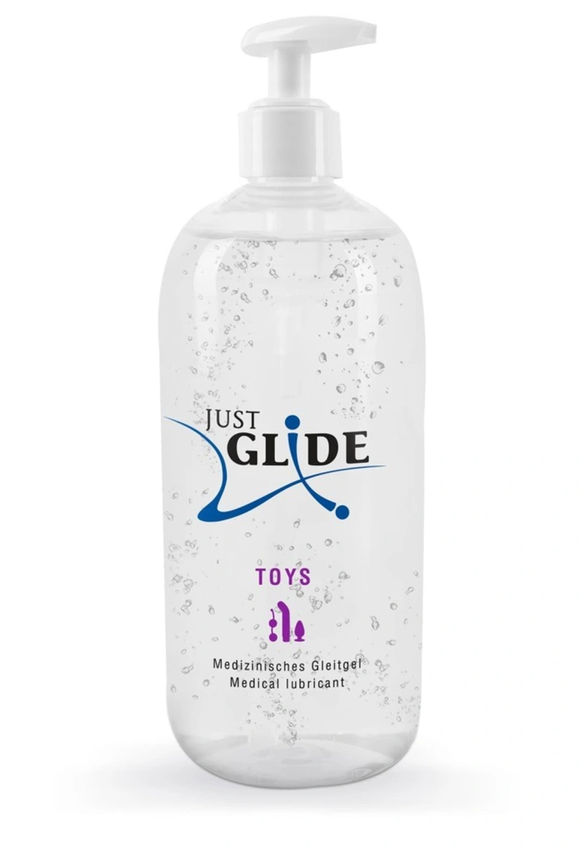 Lubrifiant pe Baza de Apa Just Glide Toy Lube, 500 ml