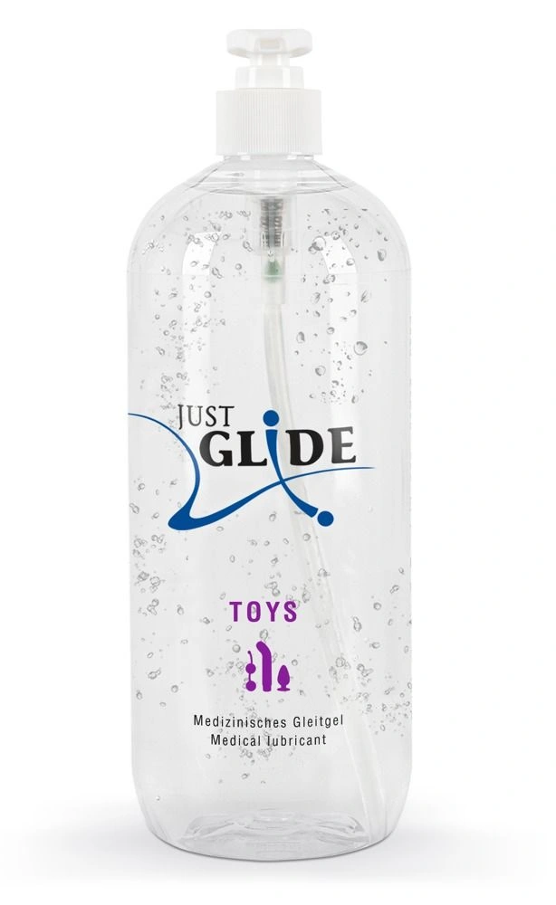 Lubrifiant pe Baza de Apa Just Glide Toy Lube, 1000 ml