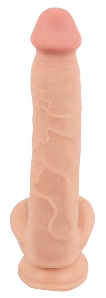 Dildo Realist Sliding Skin, Nature Skin, Natural, 24.7 cm, #4, Erotic24.ro