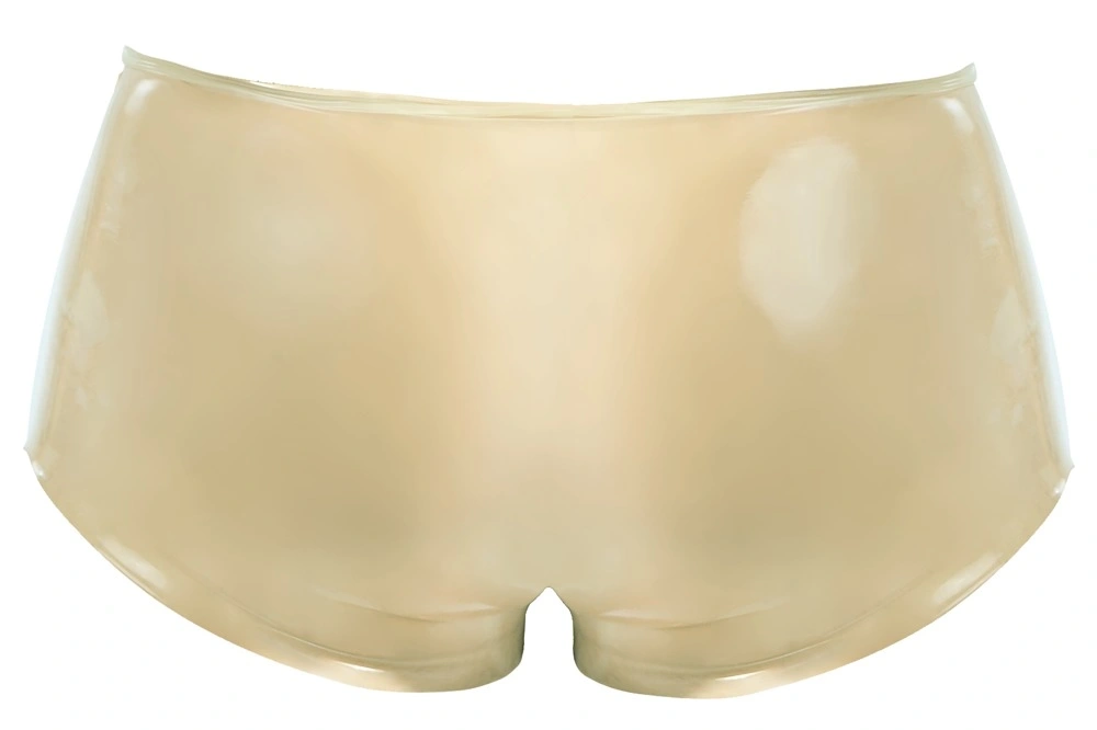 Boxeri Barbatesti din Latex, Transparent, S/M, Nr. 5, Erotic24.ro