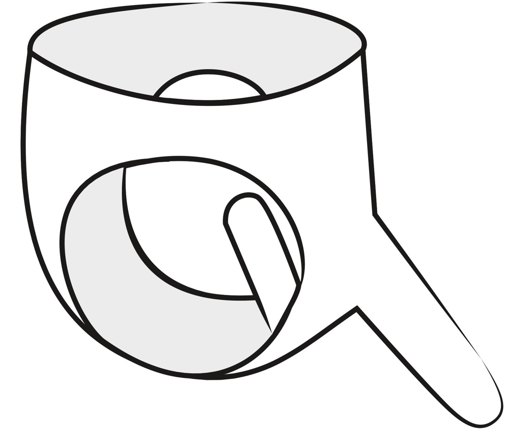 Bikini cu Dildo Dublu, Latex, Negru, S-L, #4, Erotic24.ro