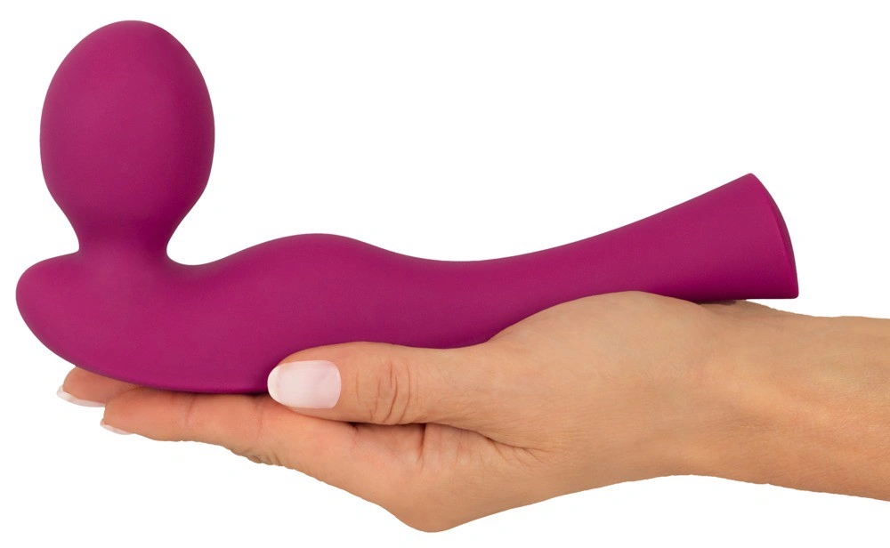 Vibrator Masaj Special Wand, 20 Moduri Vibratii, Silicon, USB, Roz, 20 cm, #7, Erotic24.ro