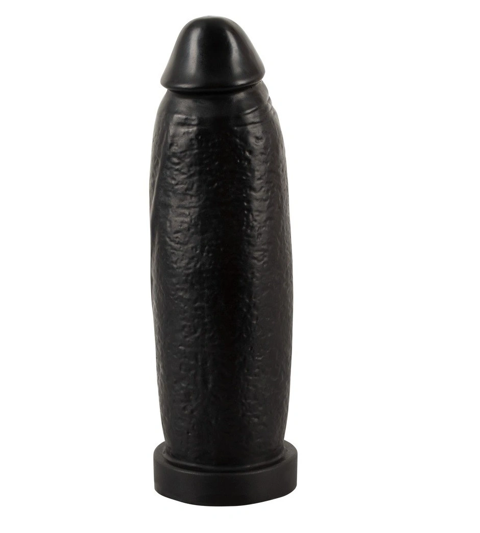 Dildo Realistixxx Real Giant, PVC, Negru, 29.8 cm, Nr. 3, Erotic24.ro