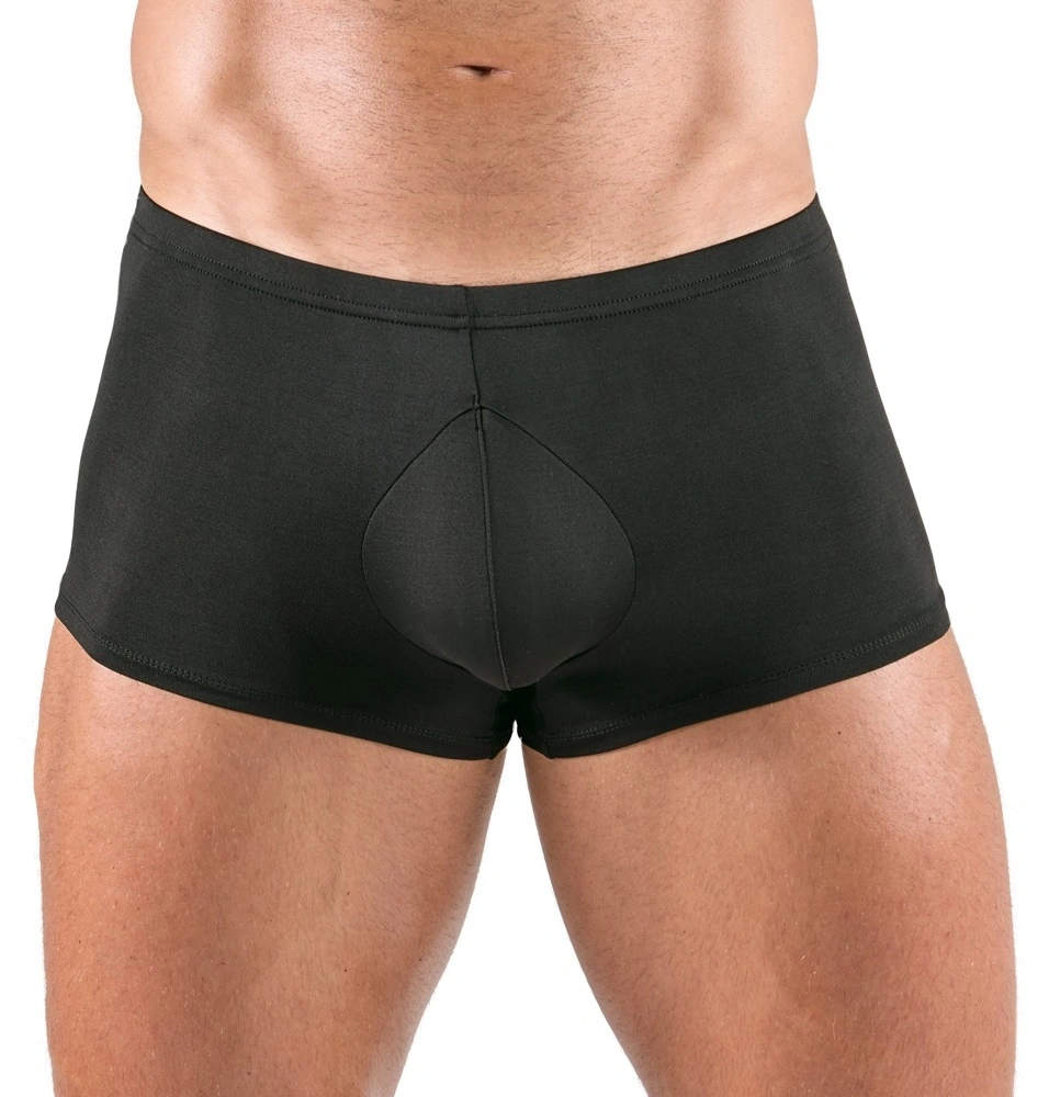 Boxeri Barbati cu Intaritura in Zona Intima, Negru, M, #2, Erotic24.ro