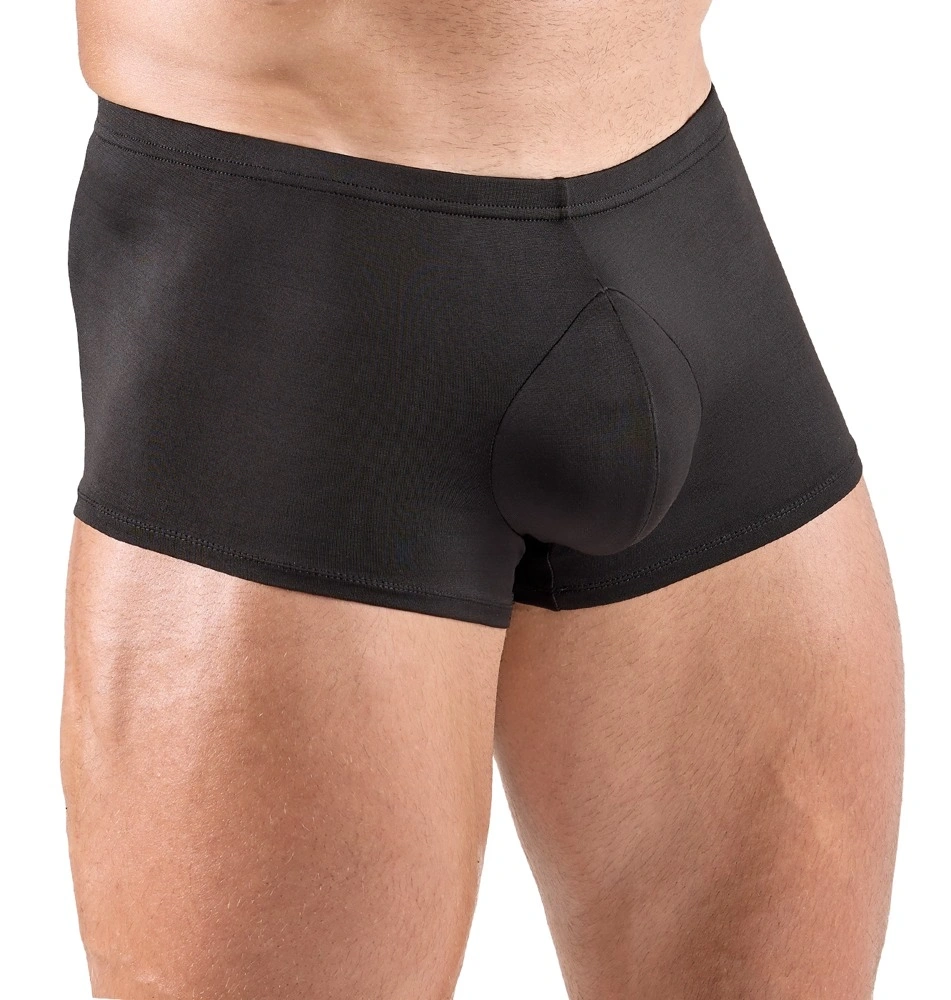 Boxeri Barbati cu Intaritura in Zona Intima, Negru, M, #1, Erotic24.ro
