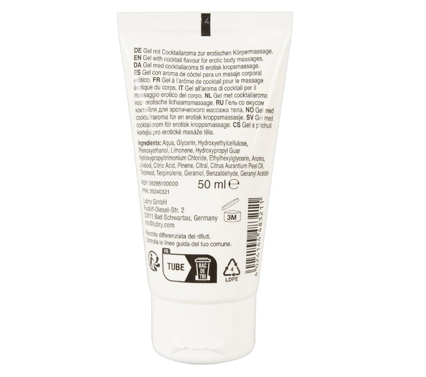 Lubrifiant Comestibil Lick-It Sex On The Beach 50 ml, #2, Erotic24.ro