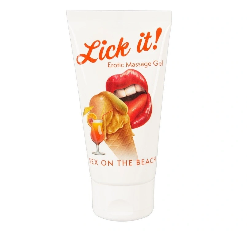 Lubrifiant Comestibil Lick-It Sex On The Beach 50 ml, #1, Erotic24.ro