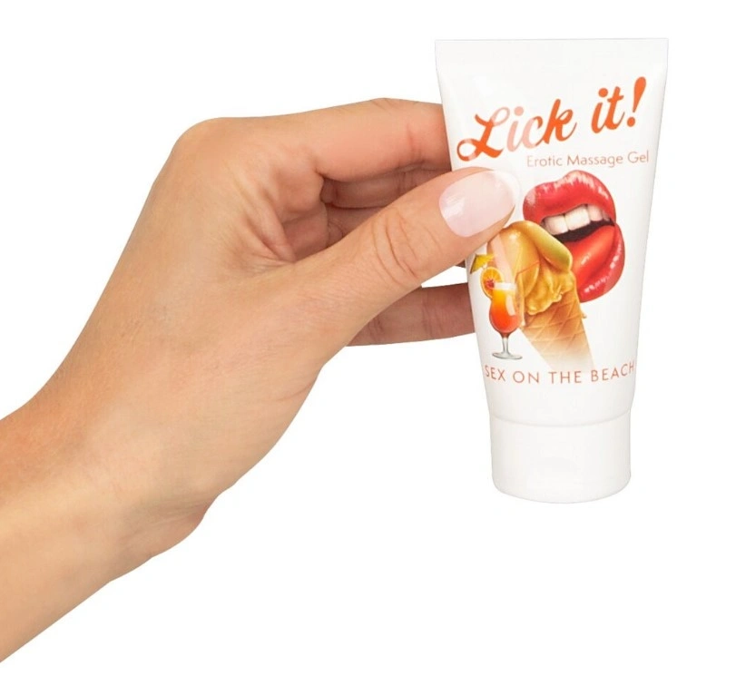 Lubrifiant Comestibil Lick-It Sex On The Beach 50 ml, #3, Erotic24.ro
