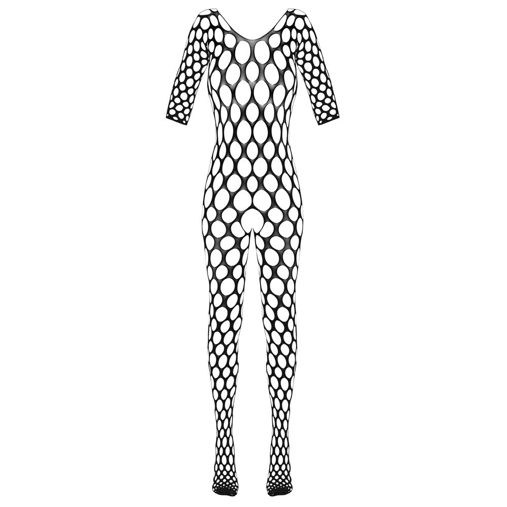 Bodystocking Crotchless Sexy Fantasy, Negru, S-L, #4, Erotic24.ro