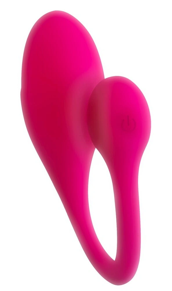 Ou Vibrator Koral, Remote Control, 10 Moduri Vibratii, Silicon, USB, Roz, #2, Erotic24.ro