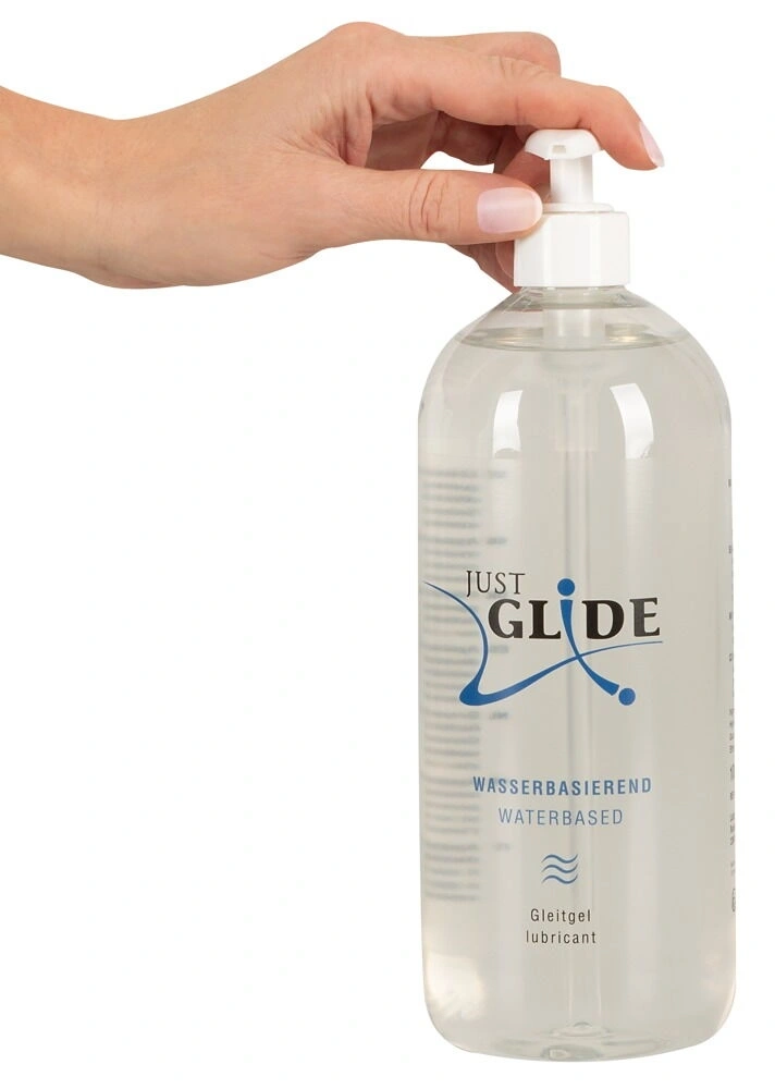 Lubrifiant Just Glide pe Baza de Apa 1000 ml, #2, Erotic24.ro