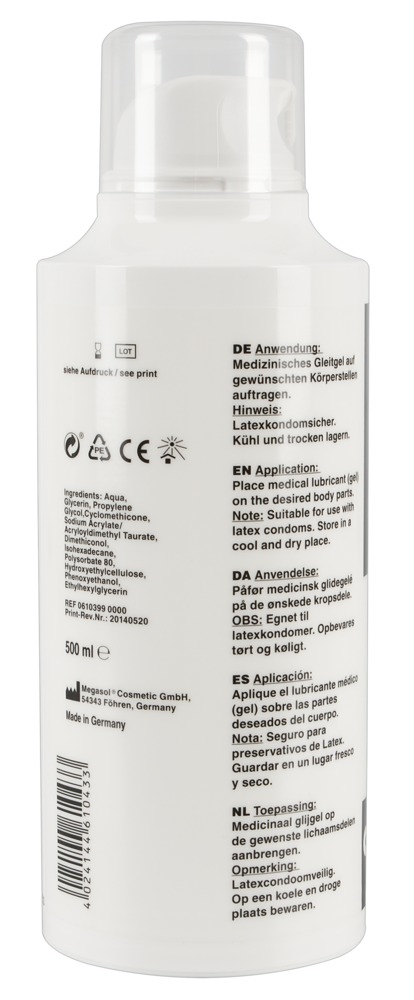 Set Fisting Gel 500 ml si Toy Cleaner Eros 50 ml, Nr. 4, Erotic24.ro