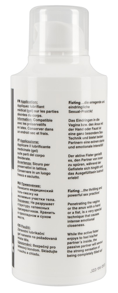 Set Fisting Gel 500 ml si Toy Cleaner Eros 50 ml, Nr. 5, Erotic24.ro