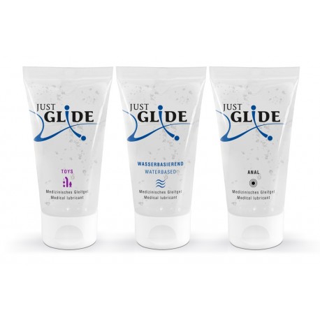 Set Just Glide pe Baza de Apa 3x50 ml