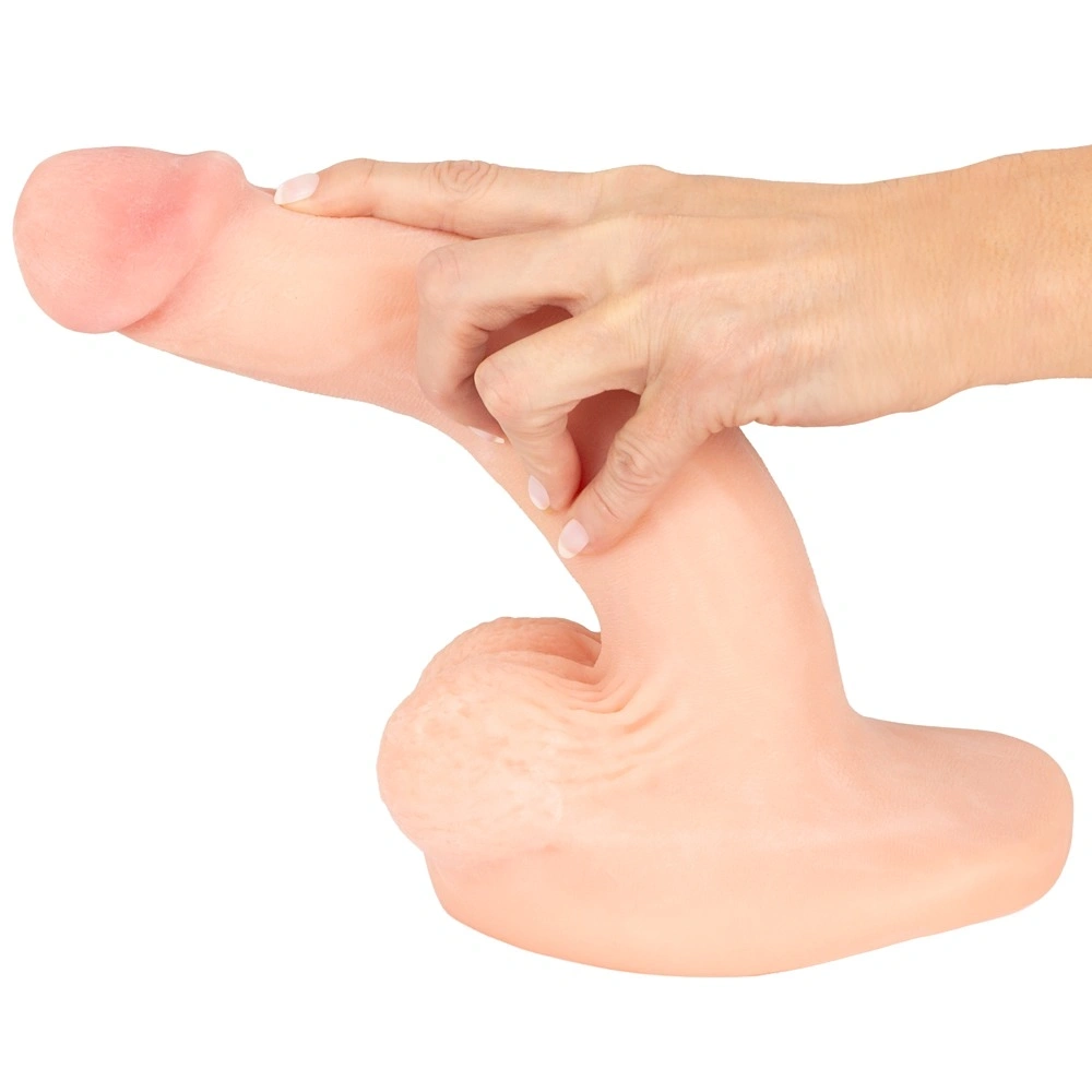 Jucarie 3 in 1, Prelungitor Penis, Dildo, Masturbator, TPE, Natural, 31 cm, #4, Erotic24.ro