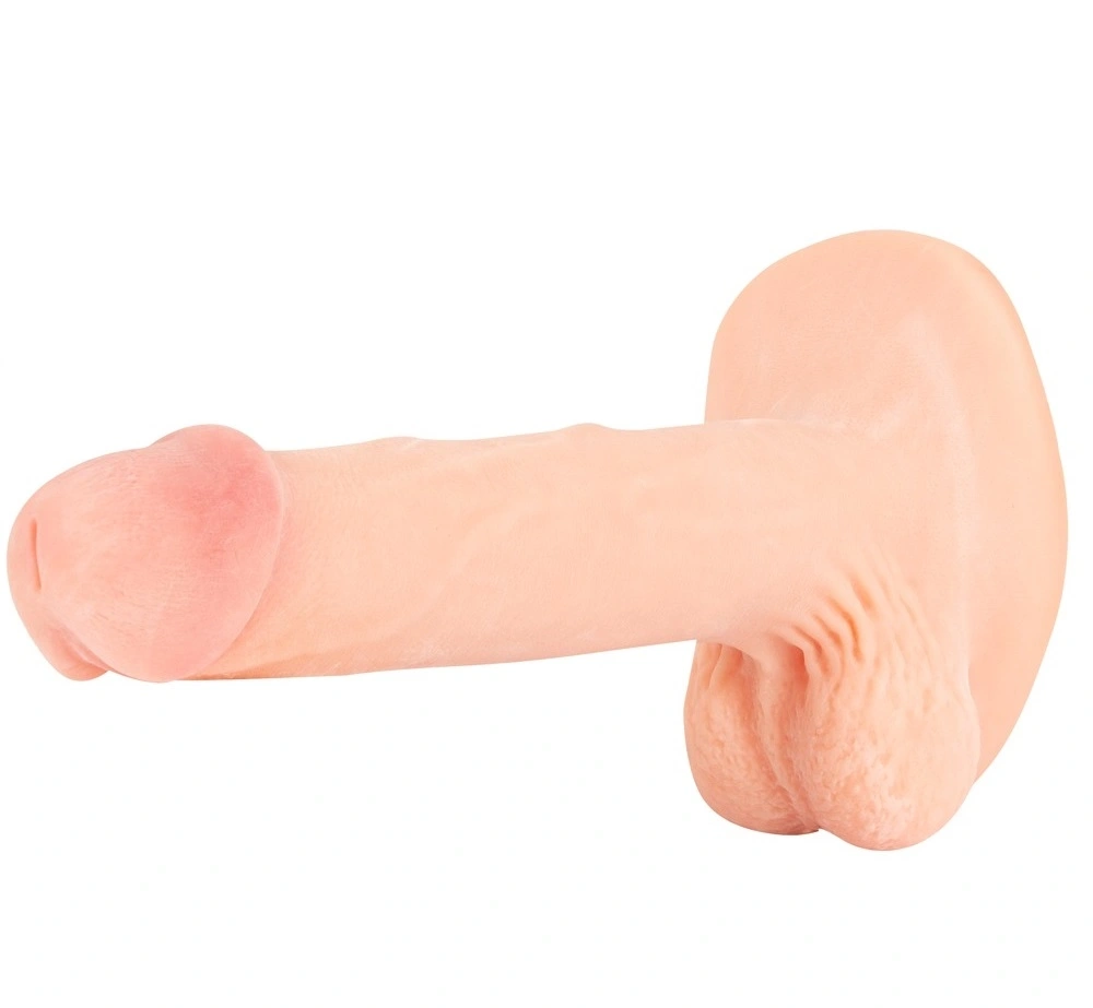 Jucarie 3 in 1, Prelungitor Penis, Dildo, Masturbator, TPE, Natural, 31 cm, #3, Erotic24.ro