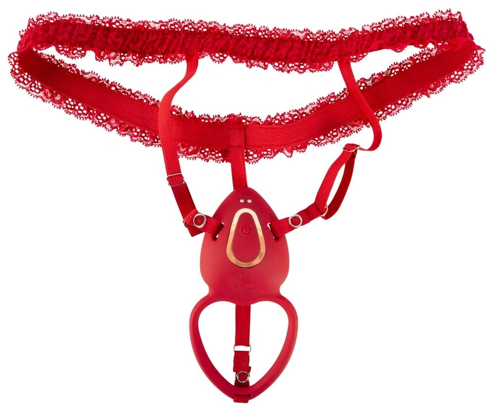 Vibrator Lay-on, Remote Control, 10 Moduri Vibratii, Silicon, USB, Rosu, #2, Erotic24.ro