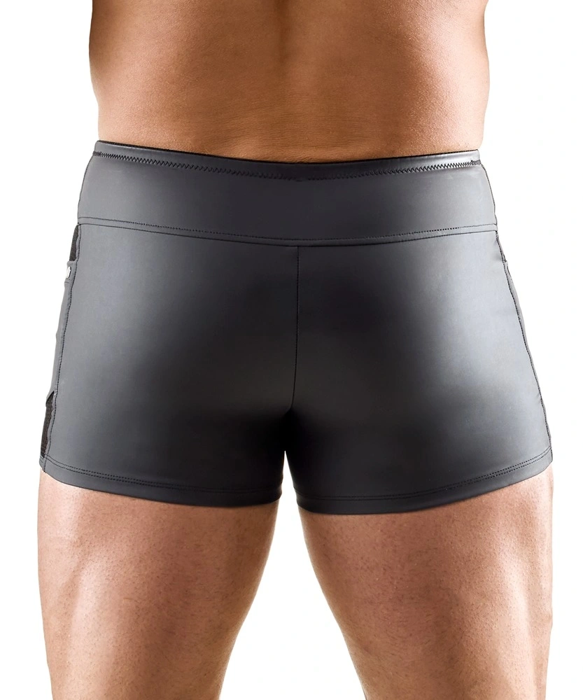 Boxeri Barbati din Plasa cu Fermoar Frontal, Negru, L, #4, Erotic24.ro