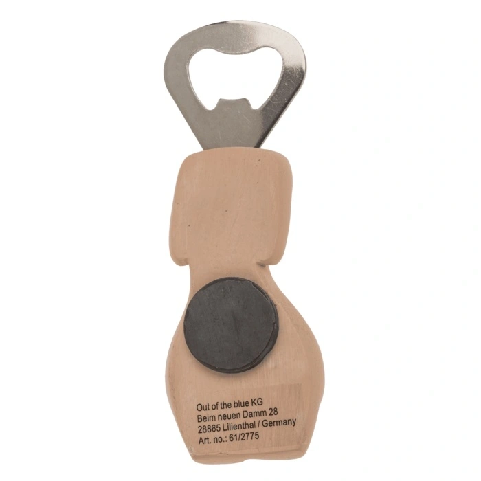 Deschizator Metalic de Sticle cu Magnet, Kiss my ASS, 11 cm, #4, Erotic24.ro