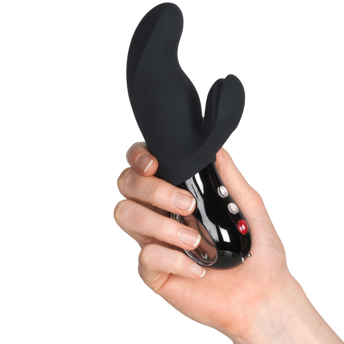 Vibrator Rabbit Fun Factory Miss Bi Black Line 17 cm, #2, Erotic24.ro