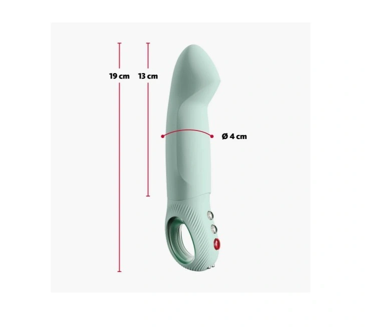 Pulsator Fun Factory Stronic G-Forte, Silicon, USB, Verde Deschis, 19 cm, #4, Erotic24.ro