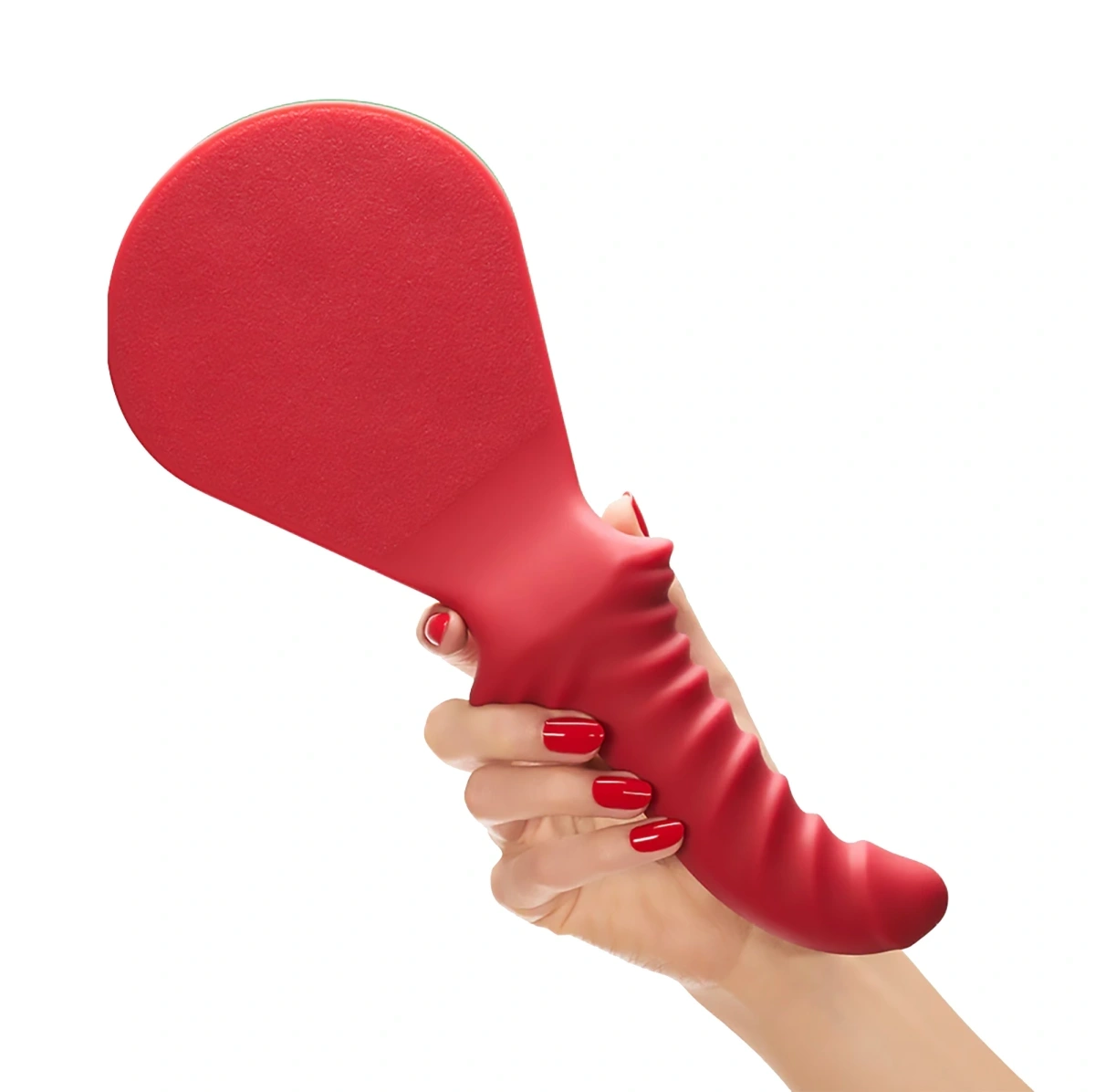 Dildo&Padela BUCK DICH, Silicon, Rosu, 31.5 cm