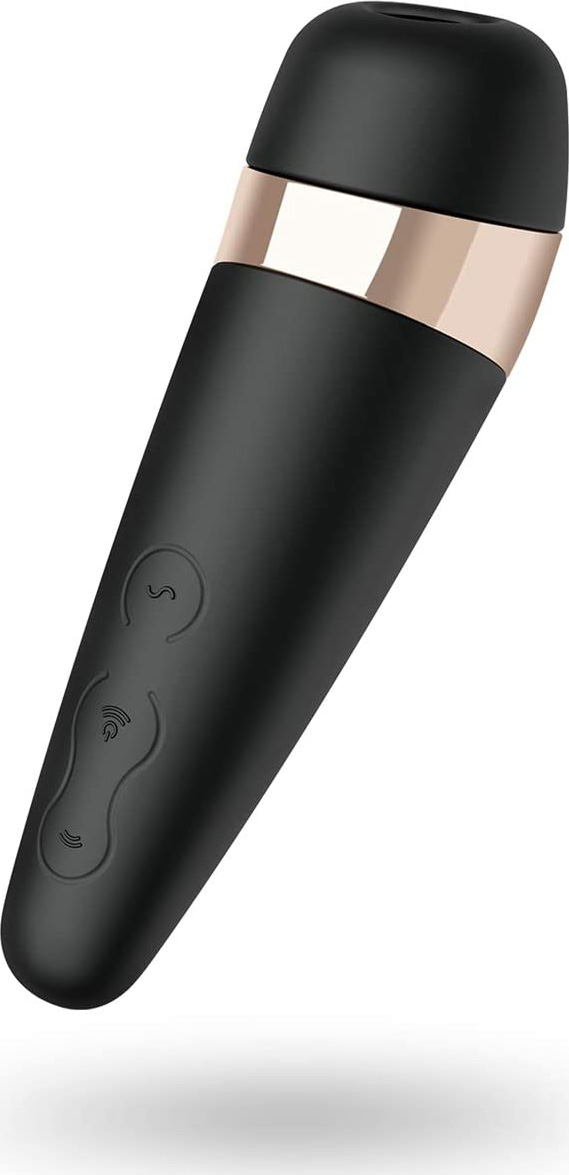 Stimulator Clitoridian Air Pulse&Vibration Satisfyer Pro 3 Negru, Nr. 3, Erotic24.ro