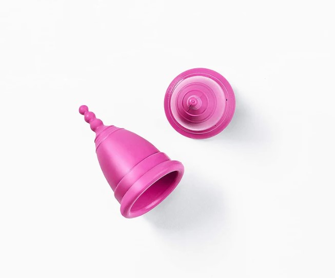 Cupa Menstruala Latex, Roz, Marimea M, Nr. 2, Erotic24.ro