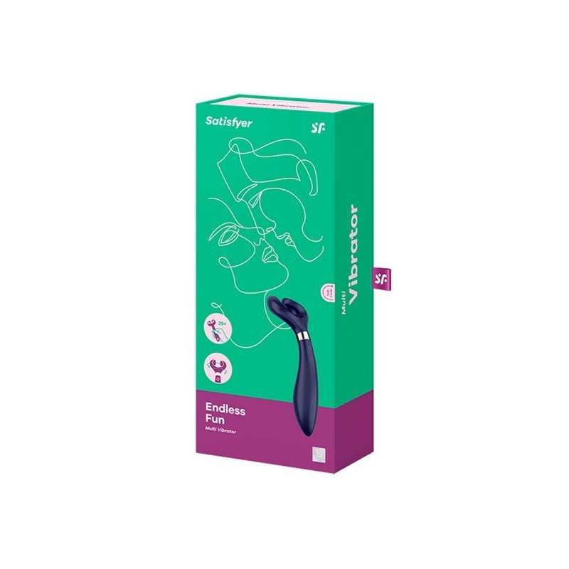 Vibrator Satisfyer Partner Multifun3 Endless Fun Blue, Nr. 5, Erotic24.ro