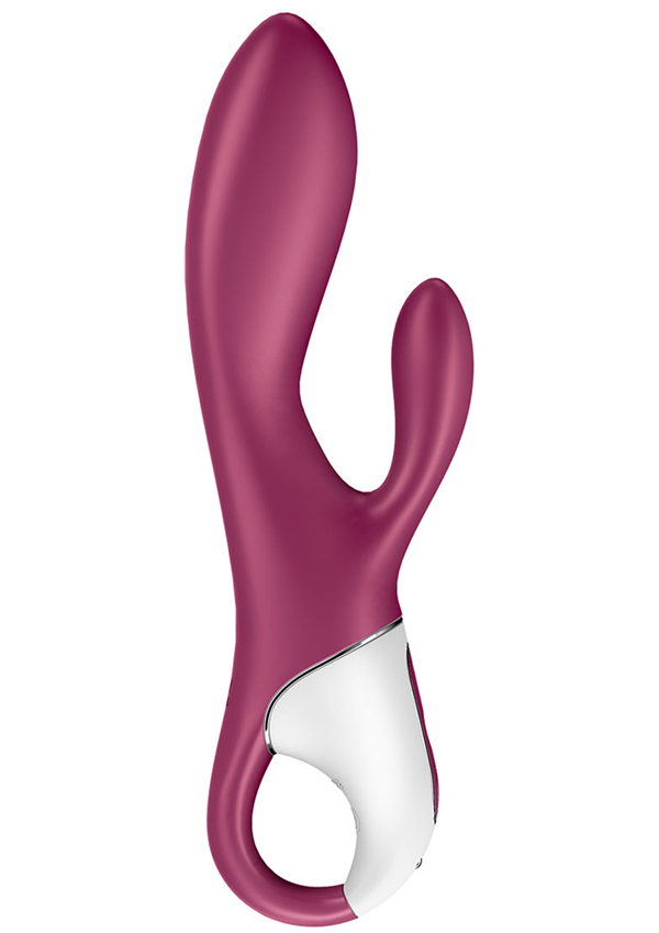 Vibrator Rabbit cu Incalzire Heated Affair Blueooth Control Free App Silicon USB 20 cm, Nr. 3, Erotic24.ro
