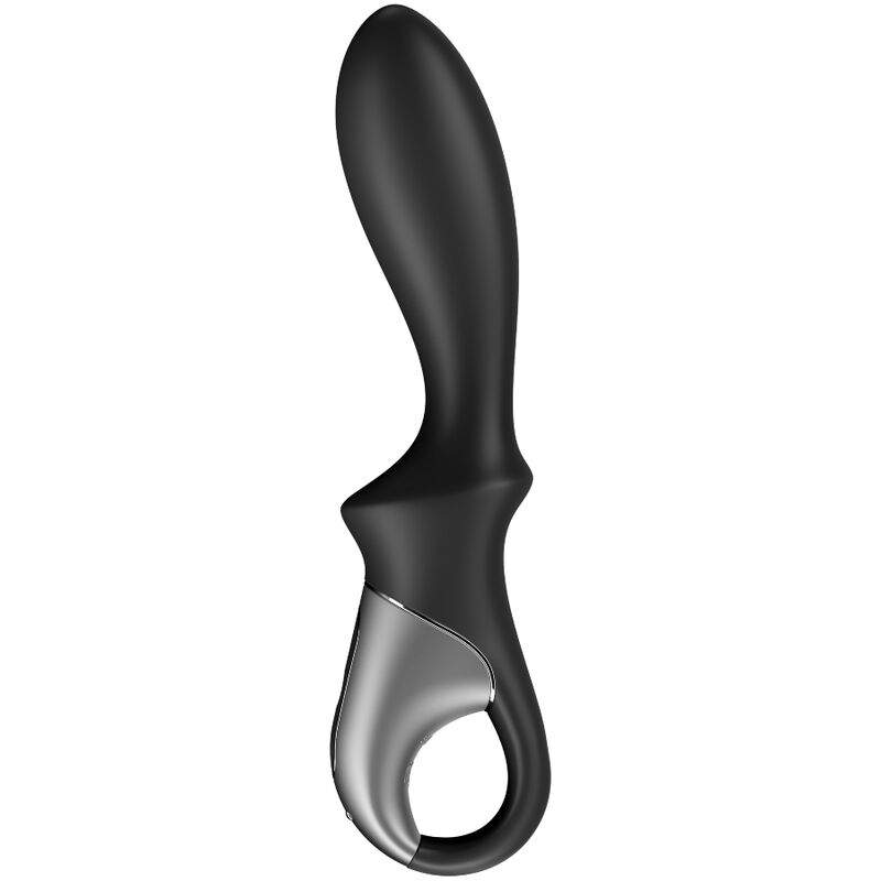 Vibrator Anal Heat Climax Satisfyer Free App Silicon Negru 20.5 cm, #2, Erotic24.ro