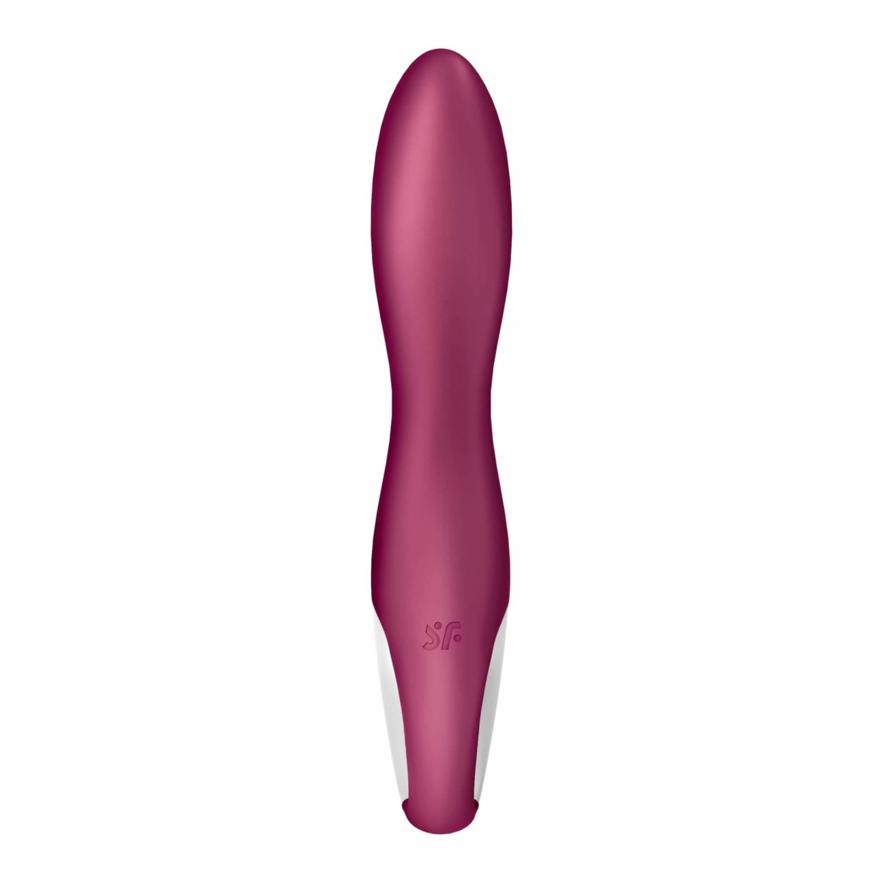 Vibrator Punctul G cu Incalzire Heated Thrill Satisfyer Free App Silicon USB 20 cm, #4, Erotic24.ro