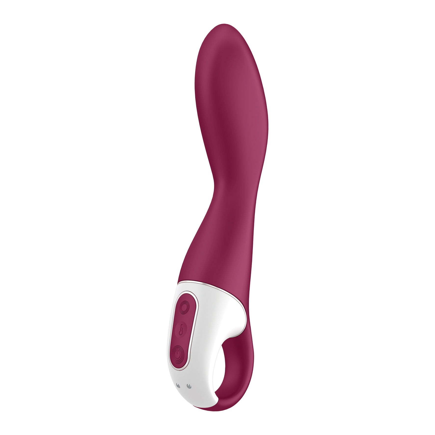 Vibrator Punctul G cu Incalzire Heated Thrill Satisfyer Free App Silicon USB 20 cm, #2, Erotic24.ro