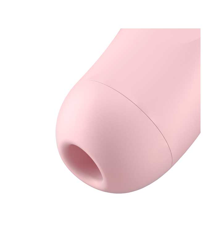 Stimulator Clitoris Curvy 2+ Air Pulse&Vibration Satisfyer Free App, #3, Erotic24.ro