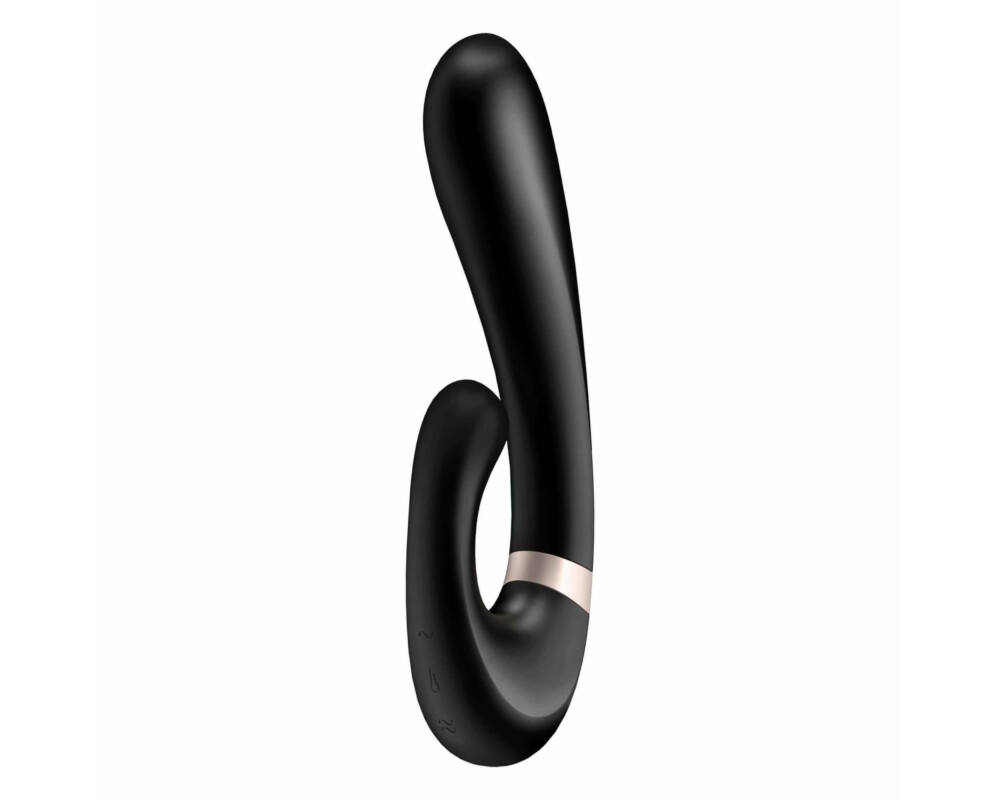 Vibrator Heat Wave Satisfyer Free App Silicon Negru, #3, Erotic24.ro