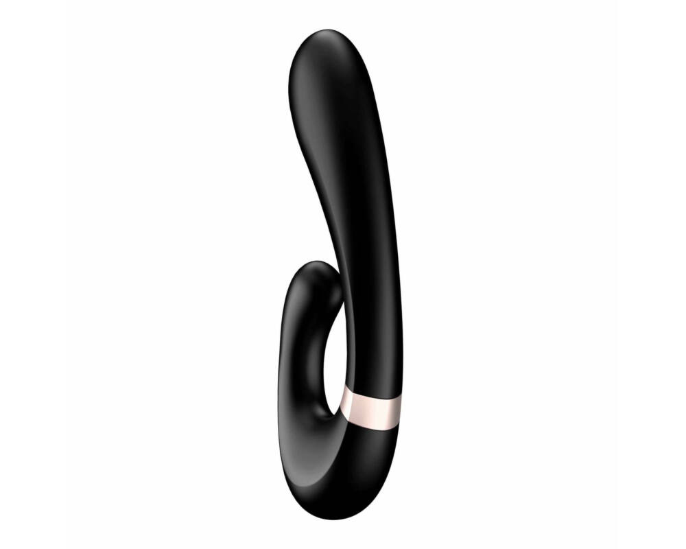 Vibrator Heat Wave Satisfyer Free App Silicon Negru, #5, Erotic24.ro