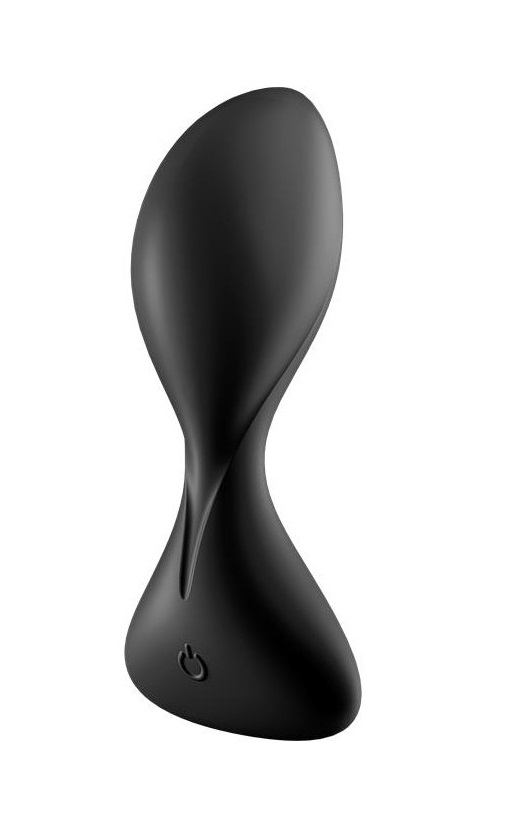  Vibrator Anal Trendsetter Satisfyer Free App Silicon Negru 11.2 cm, #2, Erotic24.ro