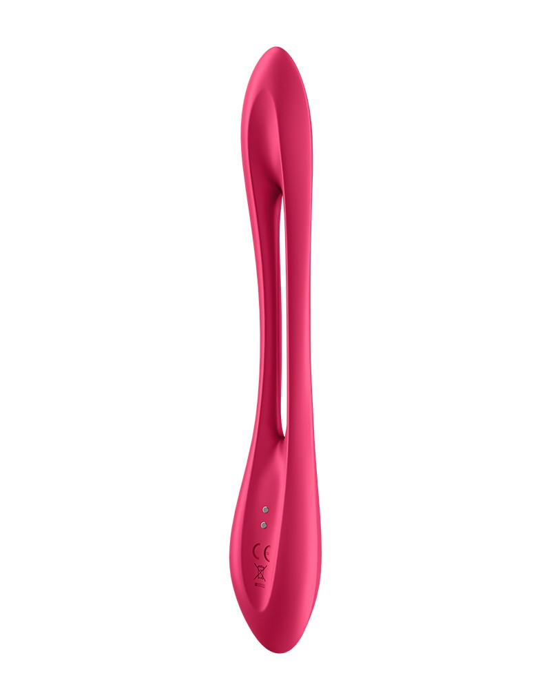 Stimulator Multifunctional Bendable Elastic Joy 10 Moduri Vibratii Silicon USB Rosu 19.9, #3, Erotic24.ro