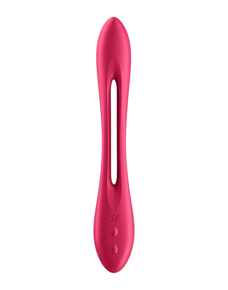Stimulator Multifunctional Bendable Elastic Joy 10 Moduri Vibratii Silicon USB Rosu 19.9, #4, Erotic24.ro